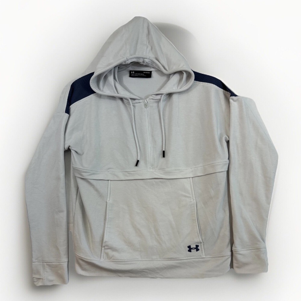 Under Armour Gray and Navy Hoodie